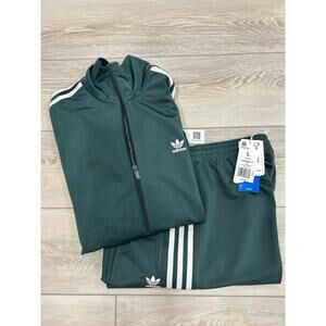 Adidas Originals Firebird Track Suit Set L Green NWT